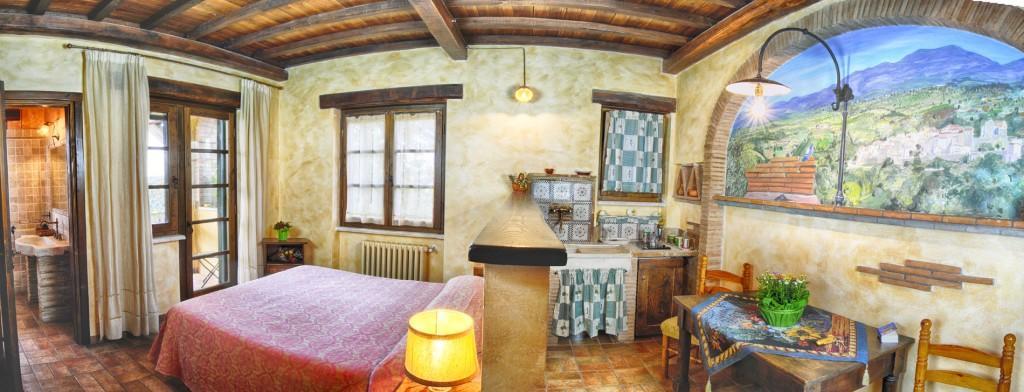 Bed and Breakfast La Vecchia Quercia Selci  Exterior foto